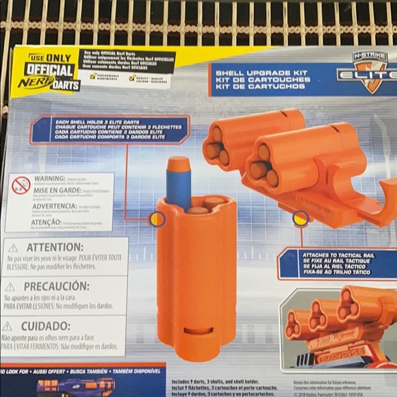 NERF N-Strike Elite Shell Upgrade Kit - Picture 2 of 5